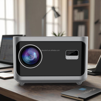 Mini projecteur domestique JY540, lampe LED haute définition, Android intelligent, sans fil, courte portée, 3D, 4K, compatible BT Wi-Fi
