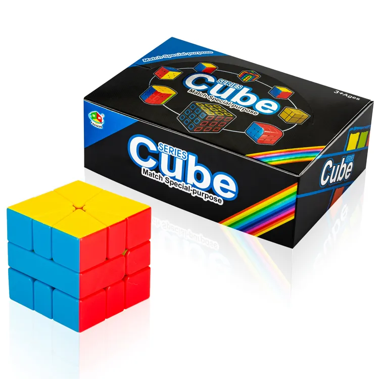 ของเล่นเพื่อการศึกษาพลาสติก Antistress สงสัยเกมที่น่าตื่นตาตื่นใจความเร็วกดพ็อกเก็ตมหัศจรรย์ Cube