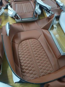 Fundas de Asiento de Cuero de Alta Calidad Estilo RS Personalizadas con Espuma para <span class=keywords><strong>Audi</strong></span> A3 A4 A5 A6 A7 A8 S3 S4 S5 S6 S7 S8 Q3 Q5 Q7 - Product Image 5