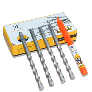 Lichang Impact Drill Bit Set 6M Round Shank Spiral For Masonry Concrete Drilling - Product Image 2