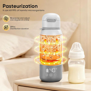 Calentador de Biberones Portátil con <span class=keywords><strong>Carga</strong></span> USB, Batería de Larga Duración y Control de Temperatura Ajustable, Ideal para Viajes - Product Image 6