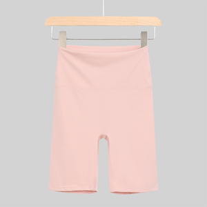 Shorts de yoga taille haute pour femmes, séchage rapide, élastiques, en Spandex/Nylon, leggings de fitness, couleur unie - Product Image 6