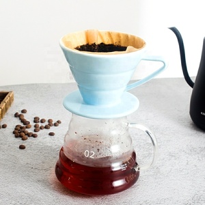 การออกแบบที่หรูหราเซรามิกมือหยดกาแฟดริปเปอร์ถ้วยกรองกาแฟ - Product Image 5