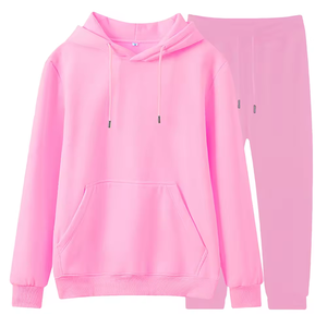 Survêtement Personnalisé en Gros, Épais et Oversize, Unisexe, avec Logo Imprimé, en Polaire Hiver Épaisse Polyester/Coton de Qualité Supérieure - Product Image 3
