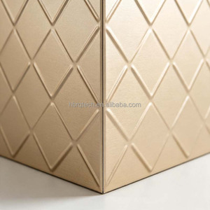 Revestimiento <span class=keywords><strong>de</strong></span> Acero Grabado en Relieve, Impermeable e Ignífugo, <span class=keywords><strong>para</strong></span> Talleres, Decoración <span class=keywords><strong>de</strong></span> Casas Prefabricadas, Panel Metálico Tallado - Product Image 6