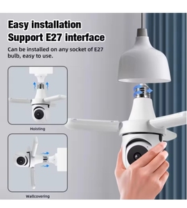 E27 an toàn máy ảnh yiiot <span class=keywords><strong>App</strong></span> bóng đèn cam tầm nhìn ban đêm 360 độ wifi Home an ninh ghi ánh sáng bóng đèn <span class=keywords><strong>camera</strong></span> an ninh CCTV <span class=keywords><strong>Camera</strong></span> - Product Image 3