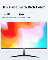 Moniteur de jeu PC 24 pouces ultra large en gros 144Hz 1920X1080 écran incurvé 32 pouces 4K 144Hz moniteur Lcd 75Hz IPS vente à chaud