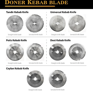 Lame de couteau à kebab/shawarma de 80 mm, 90 mm, 100 mm, 120 mm pour trancheuse à kebab Tandir - Product Image 5