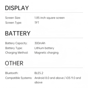 Reloj Inteligente P125 para Hombre y Mujer, Monitor de Ritmo Cardíaco y Sueño, Smartwatch 2025 con Batería de Larga Duración, Montre Connecte - Product Image 4