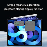 Stylet universel pour IPad/Lenovo/Huawei/Samsung/XES/BBK-Batterie 80H, sans Bluetooth, pour notes/étude/bureau (noir/blanc)