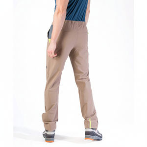 Pantaloni leggeri per Sport invernali Arunzo da uomo traspiranti taglie forti Softshell pantaloni antivento stampati in poliestere intrecciato a pieghe in vita - Product Image 2