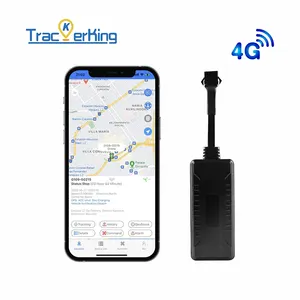 DK12-rastreador GPS para coche, dispositivo resistente al agua IP67, con alarma de vibración y posicionamiento en tiempo Real, 4G