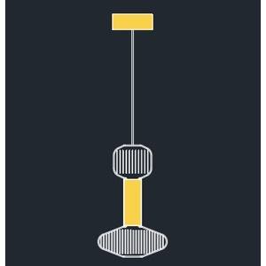 Postmodern Nordic Minimalist Striped Glass Chandelier Luxury Long <b>Light</b> Fixture for Bedroom <b>Dining</b> Room Bar Pendant <b>Light</b> - Product Image 4