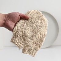 Brosses de bain, éponges, gommages corporels, gant de bain, ensemble de sangles de dos en jute, sangle de gommage du dos pour la douche, serviette exfoliante