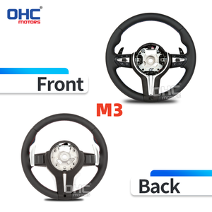 <span class=keywords><strong>Volant</strong></span> Tout Cuir Noir en Stock UE pour <span class=keywords><strong>BMW</strong></span> M3 F30 F36 F20 F16 M5 F10 F11 F06 E90 E92 E93 X5 E70 E82 - Product Image 3