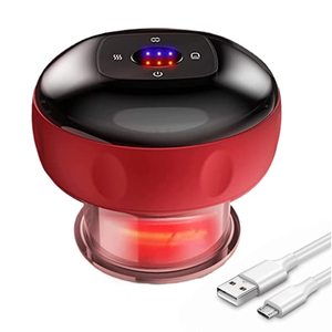 Ventouses intelligentes multi-niveaux à chaleur et aspiration, équipement portable de ventouses pour tissus profonds avec contrôle de chauffage (-60~0 kPa) - Product Image 1