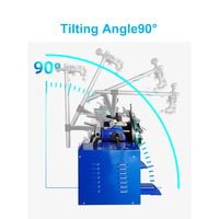 Positionneur de soudage automatique TKweld 300 kg, mandrin 220 V, plateau tournant à minuterie, roulement traversant, moteur de soudeuse 220 V