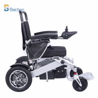 Matériel d'aide à la mobilité : Fauteuil roulant électrique motorisé portable pour personnes handicapées, adapté aux escaliers
