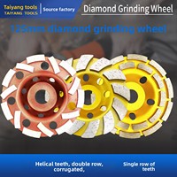 Disque de découpe en diamant synthétique de 5 pouces (125 mm) pour béton et granit - Durable et tranchant