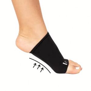 Calcetines de tela con soporte de compresión metatarsal, acolchados, elásticos, reutilizables, transpirables, con almohadilla de gel antibacteriana - Product Image 1