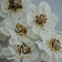 Diffuseur de parfum d'intérieur durable en fleurs de Sola naturelles faites à la main avec mèche en coton – Vente en gros