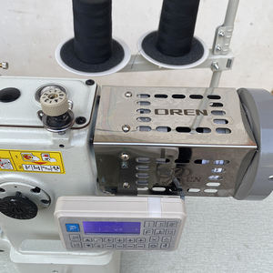 RN8B-246D Machine à coudre le cuir, machine à surjeter informatisée pour sacs, équipement de couture des bords de matelas fins, perruques - Product Image 5