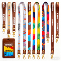 Sangle de lanière pour enseignant en nylon et polyester personnalisée, avec logo, pour téléphone, accessoire de téléphone, sublimation