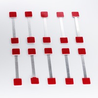 Présentoir de promotion pour magasin de détail de supermarché Présentoir en aluminium Wobbler PVC pour étagère Talker Dangler