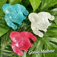 85 Bonbons en caoutchouc malteux, souples et rebondissants, anti-stress, saveurs GorillaCorn et Banane, extensibles, pour enfants de 2 à 14 ans et plus ; Vente en gros