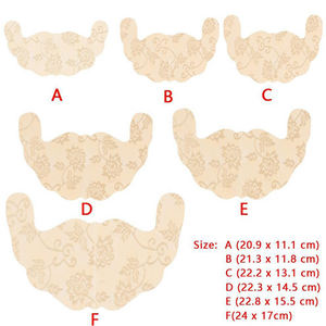 Couvre-seins en silicone à motif de dentelle personnalisé pour femme Couvre-mamelon pour gros seins intimes Accessoires Type Pétales de poitrine - Product Image 5