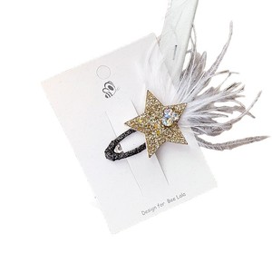 Barrettes à <span class=keywords><strong>cheveux</strong></span> élégantes pour filles, décoration de <span class=keywords><strong>cheveux</strong></span> tendance, pinces à <span class=keywords><strong>cheveux</strong></span> en plumes - Product Image 6