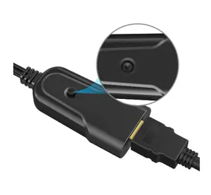 HDMI-RCA 복합 AV 비디오 오디오 변환기 어댑터 지원 XBOX PS3 PS4 TV STB VHS VCR 카메라 DVD에 대한 NTSC PAL 지원