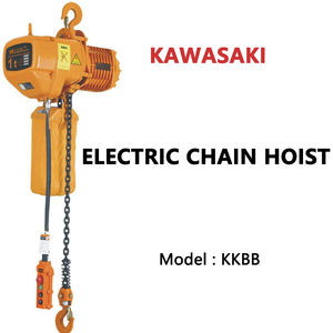 Alat Angkat Rantai Listrik Tetap KAWASAKI 1 Ton dengan Pengait G80 untuk Gudang, Bengkel, Industri, Pemasangan Stasioner - Product Image 2