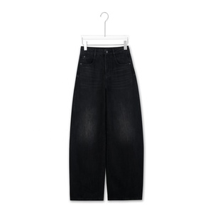 YUANBOFEI <span class=keywords><strong>Pantaloni</strong></span> <span class=keywords><strong>Cargo</strong></span> Casual in Denim a Vita Media, Traspiranti, con <span class=keywords><strong>Jeans</strong></span> Bootcut a Gamba Larga, Floreali, Morbidi, Stile Retrò - Product Image 1