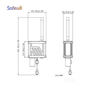 Safewill inalámbrico 4G CH4 Detector de gas Sensor láser Batería de litio Válvula subterránea Alarma de fuga de gas metano - Product Image 6