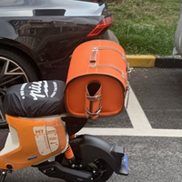 Boîte à bagages arrière universelle pour moto rétro, grande valise vintage Victoria, étanche, avec serrure à combinaison, poche latérale pour bouteille d'eau