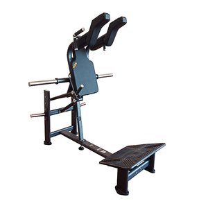 QLK High Quality Commercial Gym Deep Quat Machine Steel Plate Loaded <b>Exercise</b> Fitness Equipment <b>Leg</b> Back Workout Customized Logo - Product Image 6