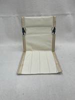 Hangrui ODM/OEM Tapis de plage moderne léger et pliable avec support dorsal et cadre en aluminium, mobilier d'extérieur avec rangement pour repas
