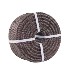 India Factory's Eco-Friendly Recyclable Waterproof Anti-UV High-Durability <b>Light</b> Color 3-Strand Fishing <b>Rope</b> Premium Packaging - Product Image 2