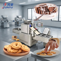 Machine à rouler la pâte à biscuits croustillants Oreo au lait et à la crème, écologique, pour la fabrication de biscuits sandwich et de craquelins