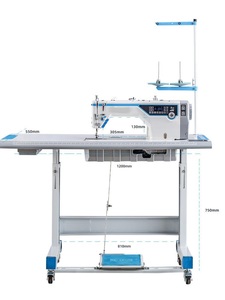 Nueva Máquina de Coser Industrial Computarizada de Alta Velocidad con Puntada Recta y Reversa Rápida, Tipo King de Base Plana - Product Image 2