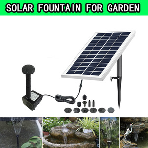 6W pompa di <span class=keywords><strong>acqua</strong></span> <span class=keywords><strong>solare</strong></span> per il giardino fontana Mini fontana <span class=keywords><strong>solare</strong></span> <span class=keywords><strong>verde</strong></span> foglia di loto fontana <span class=keywords><strong>solare</strong></span> decorazione esterna per il bagno di uccello - Product Image 5