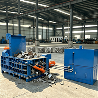 Presse à balles hydraulique pour ferraille, compacteur de déchets métalliques (acier, aluminium, cuivre) pour usine de recyclage