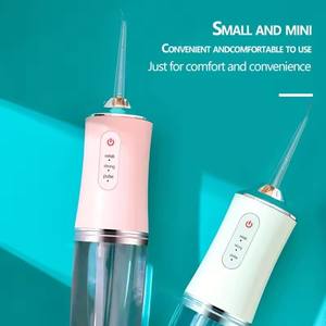 <span class=keywords><strong>Irrigador</strong></span> <span class=keywords><strong>Bucal</strong></span> Portátil USB, Hilo Dental de Agua, Herramienta de Chorro de Agua Dental, Limpiador de Dientes, 200 ml, 1 Boquilla, Agente de Limpieza <span class=keywords><strong>Bucal</strong></span> - Product Image 3