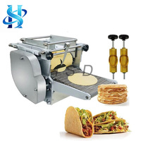 Machine semi-automatique de formage de tortillas de maïs pour boulangerie, compatible blé et eau, petite taille, pour table, haute efficacité - Offre Spéciale