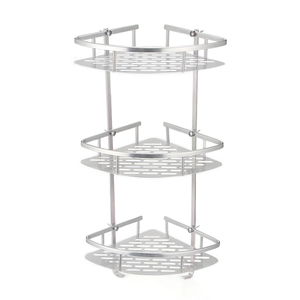Scaffale <span class=keywords><strong>angolare</strong></span> a 3 livelli per bagno, <span class=keywords><strong>porta</strong></span> <span class=keywords><strong>shampoo</strong></span>, cosmetici, organizer da <span class=keywords><strong>doccia</strong></span> e cucina, set di accessori da bagno - Product Image 1