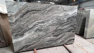 La mayoría de las ventas de losa de mármol de fantasía verde adecuada para decoración de paredes y pisos disponible en cantidad a granel para exportación - Product Image 2