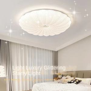 Nueva luz de <span class=keywords><strong>techo</strong></span> LED moderna para el hogar, oficina, lámparas de Ambiente de balcón simples para sala de estar, dormitorio principal, Control remoto - Product Image 2