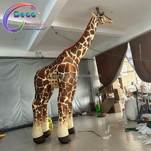 <span class=keywords><strong>Zoo</strong></span> ngoài trời trang trí <span class=keywords><strong>Inflatable</strong></span> con hươu cao cổ động vật tùy chỉnh tổ chức sự kiện bơm hơi khổng lồ con hươu cao cổ - Product Image 2