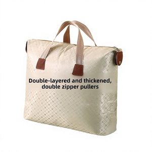 Sac de rangement suspendu en tissu Oxford double couche épaissi pour vêtements et couettes, idéal pour le salon - Product Image 1
